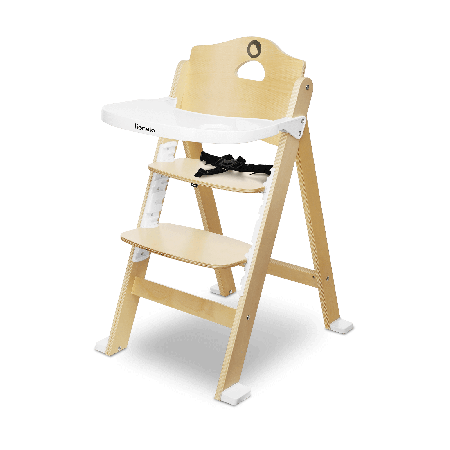 Chair for babies Lionelo Floris White Natural