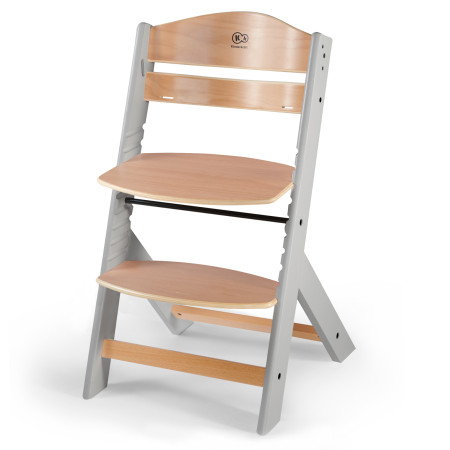Стульчик для кормления с подушкой 3в1 Kinderkraft Enock graywood