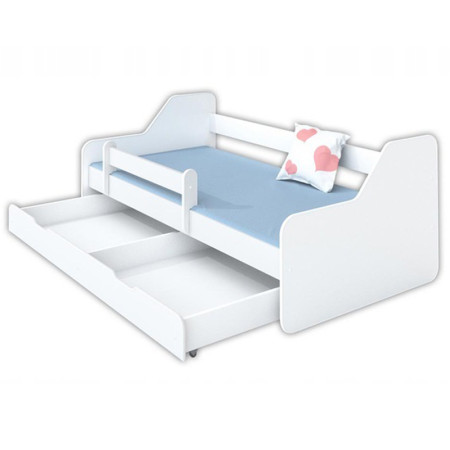 Children's bed BellaLuni Dione with mattress and drawer