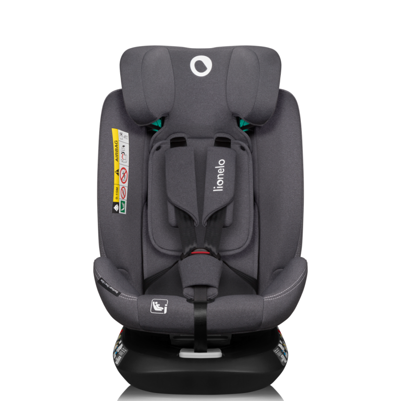 Carseat Lionelo Bastiaan One i Size Grey Stone Emamaailm.ee